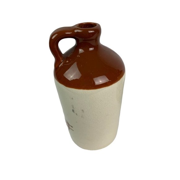 Set of Oil and Vinegar Crocks Cruets 4 3/4"h Rooster Country Theme - Picture 3 of 9